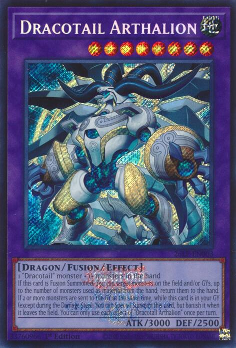 Dracotail Arthalion (Emblazoned Secret Rare) [Limited Pack World Championship 2026]