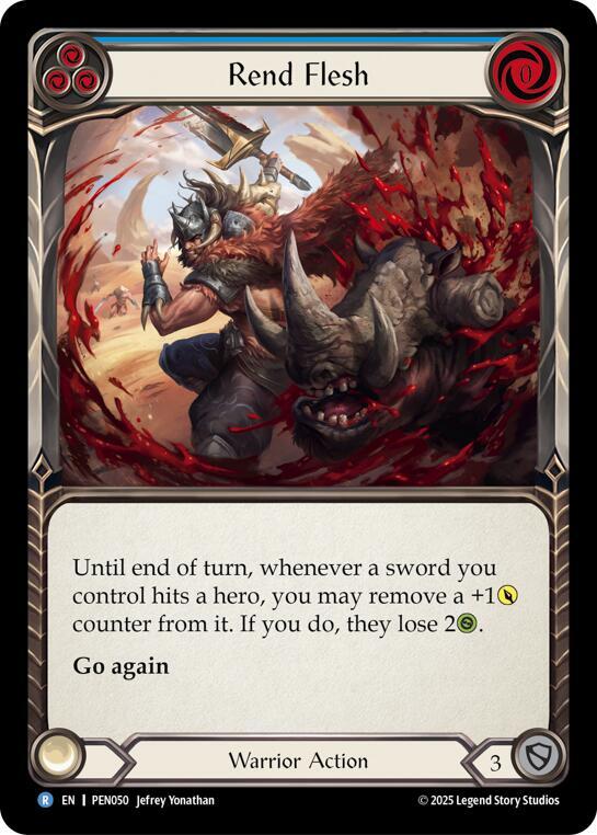 Rend Flesh (Blue)
