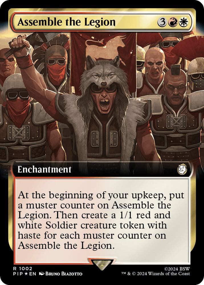 Assemble the Legion (Extended Art) (Surge Foil)