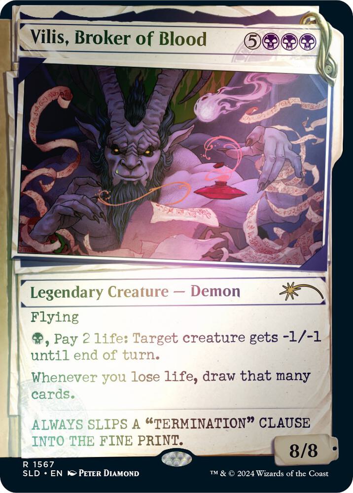 Vilis, Broker of Blood (Rainbow Foil)