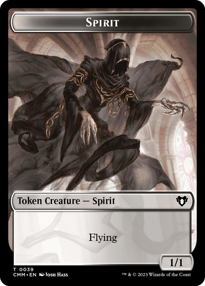 Spirit (0039) // Bird Illusion Double-Sided Token