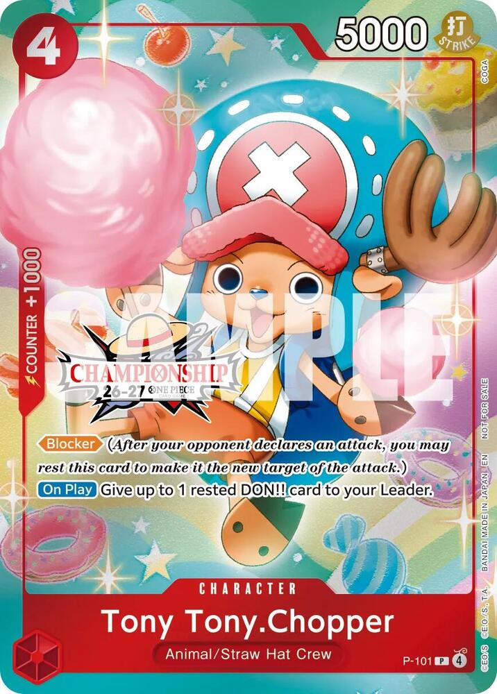 Tony Tony.Chopper (CS 26-27 Celebration Pack) - P-101 [One Piece Promotion Cards]