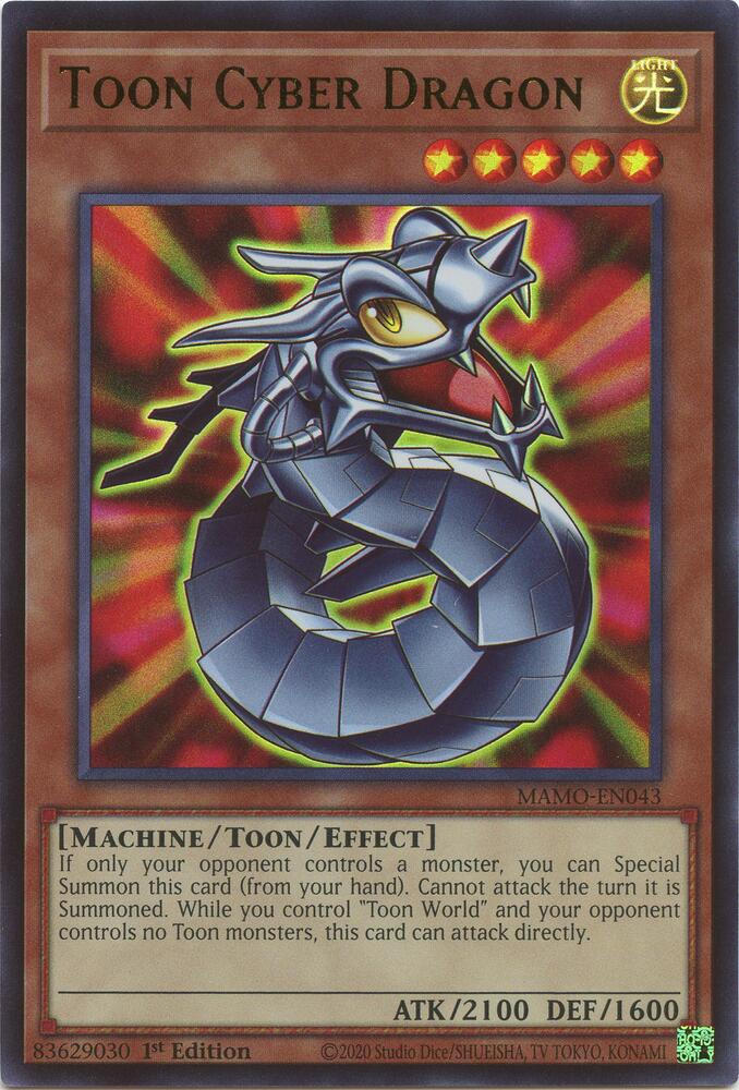 Toon Cyber Dragon [Magnificent Monsters]