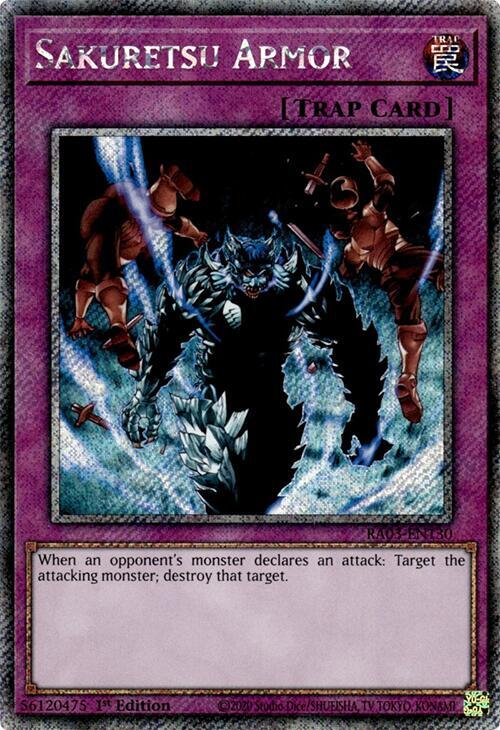 Sakuretsu Armor (Platinum Secret Rare)