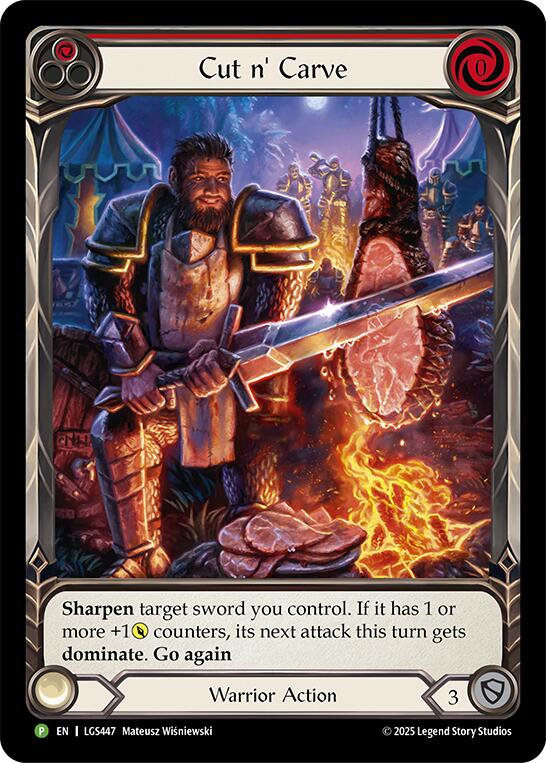 Cut N Carve (Red) (Extended Art)