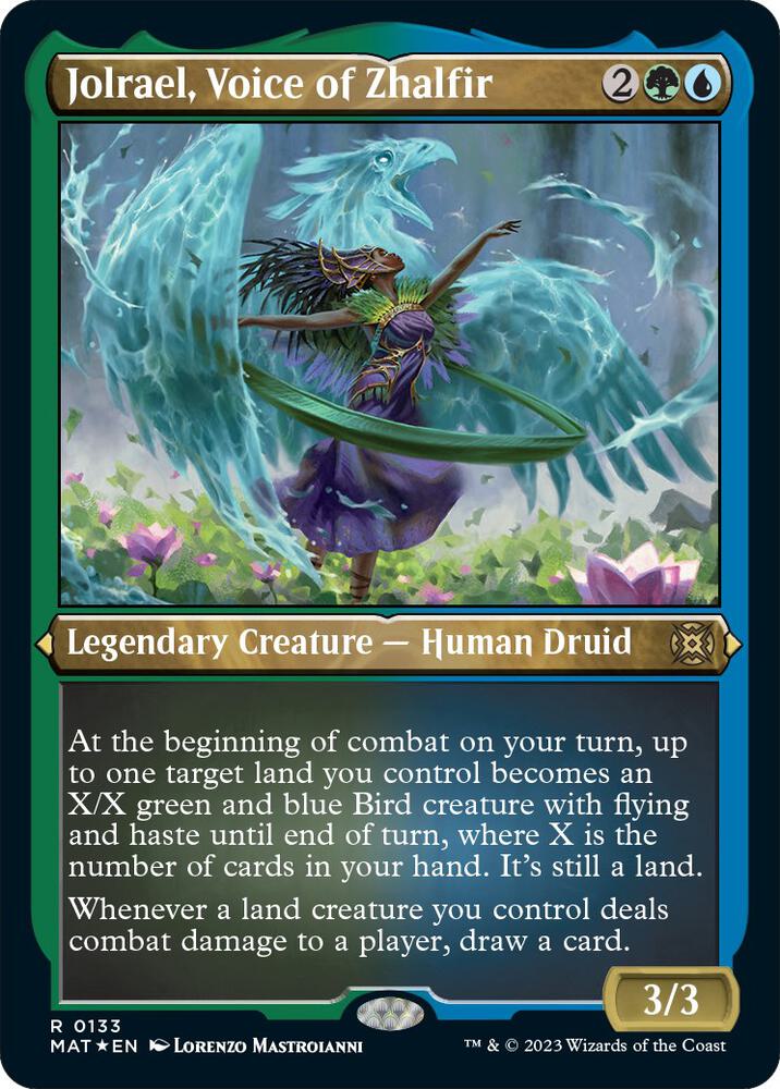 Jolrael, Voice of Zhalfir (Foil Etched)