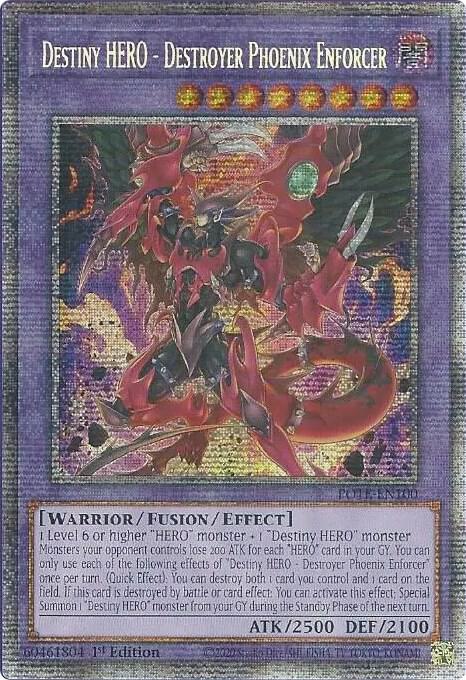 Destiny HERO - Destroyer Phoenix Enforcer (Starlight Rare)