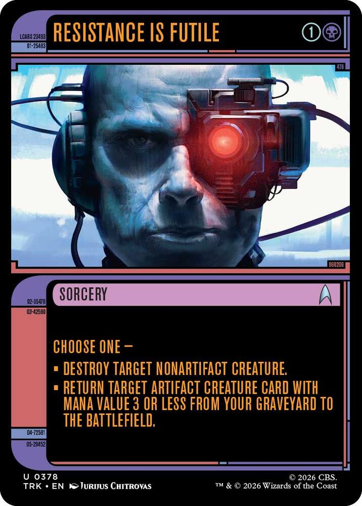 Resistance Is Futile (Showcase) [Star Trek]