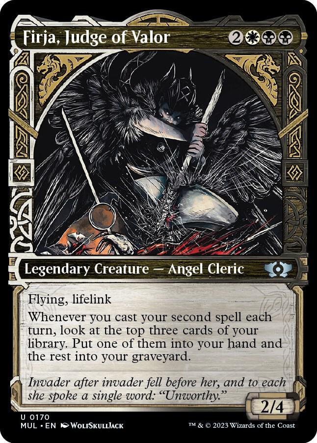 Firja, Judge of Valor (Halo Foil)