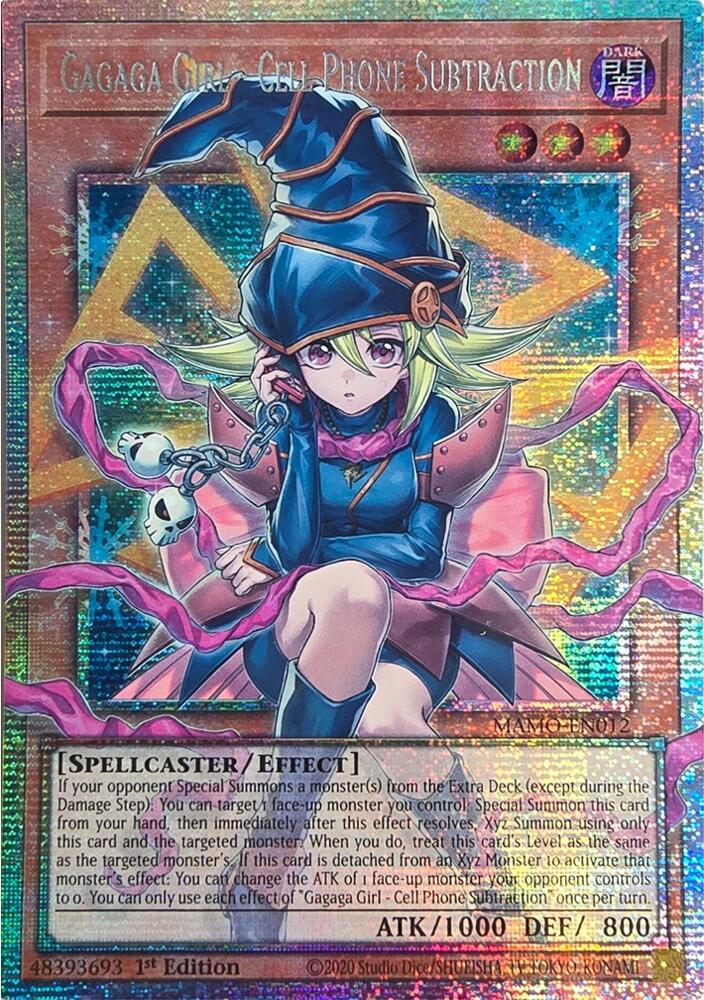Gagaga Girl - Cell Phone Subtraction (Starlight Rare) (Extended Art) [Magnificent Monsters]