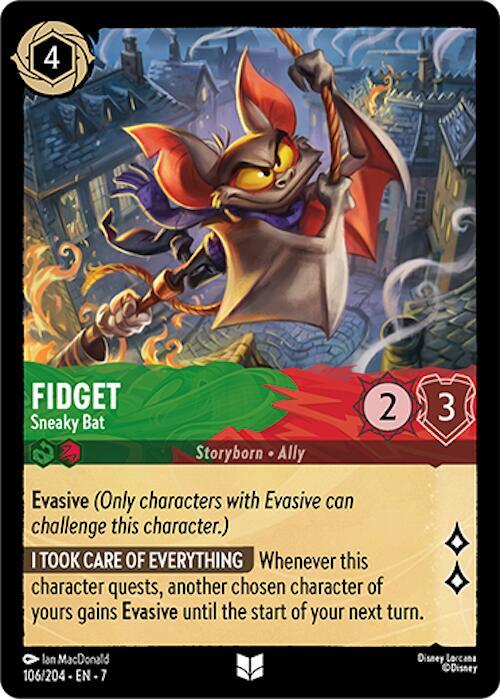 Fidget - Sneaky Bat