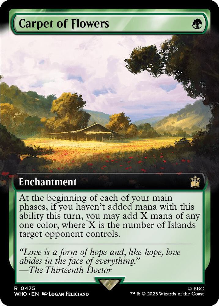Carpet of Flowers (Extended Art)