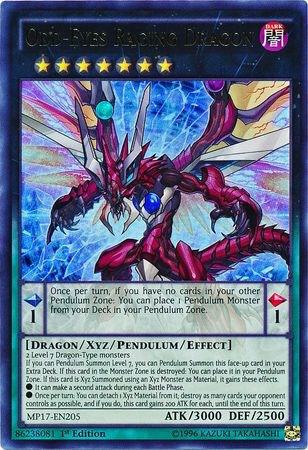 Odd-Eyes Raging Dragon