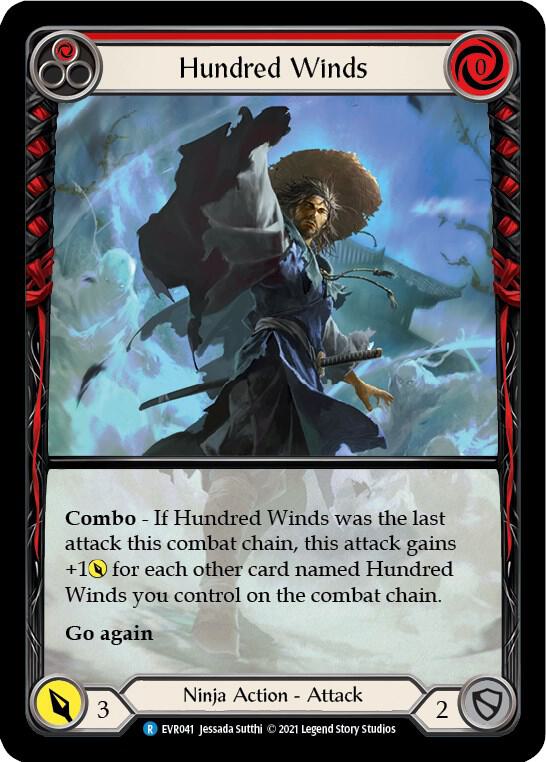 Hundred Winds (Red) (Extended Art)