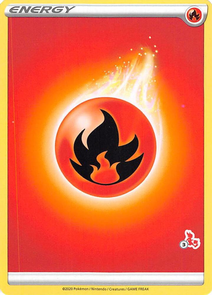 Fire Energy (#3 Cinderace Stamped)