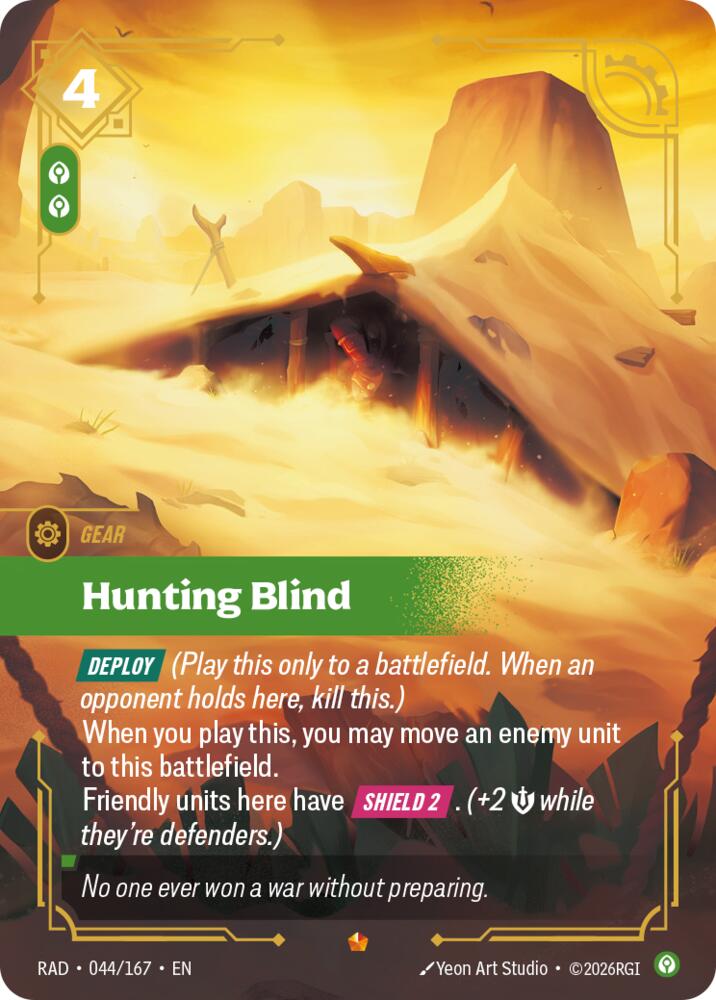 Hunting Blind [Radiance]
