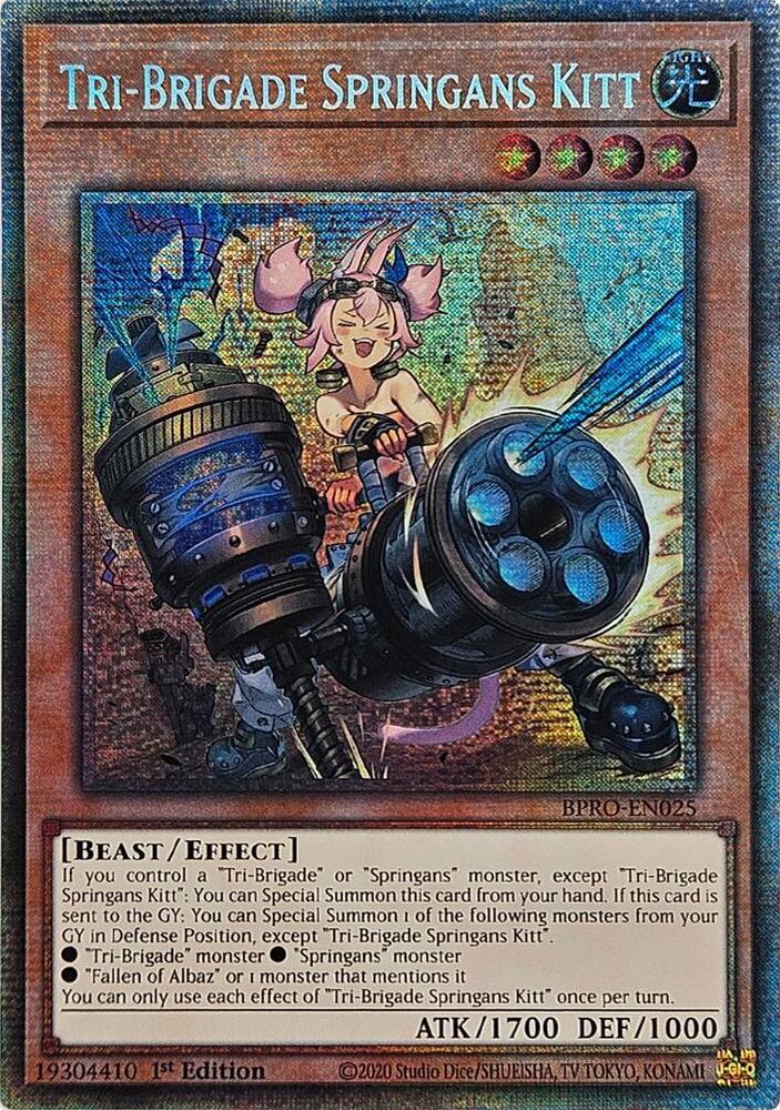 Tri-Brigade Springans Kitt (Starlight Rare)
