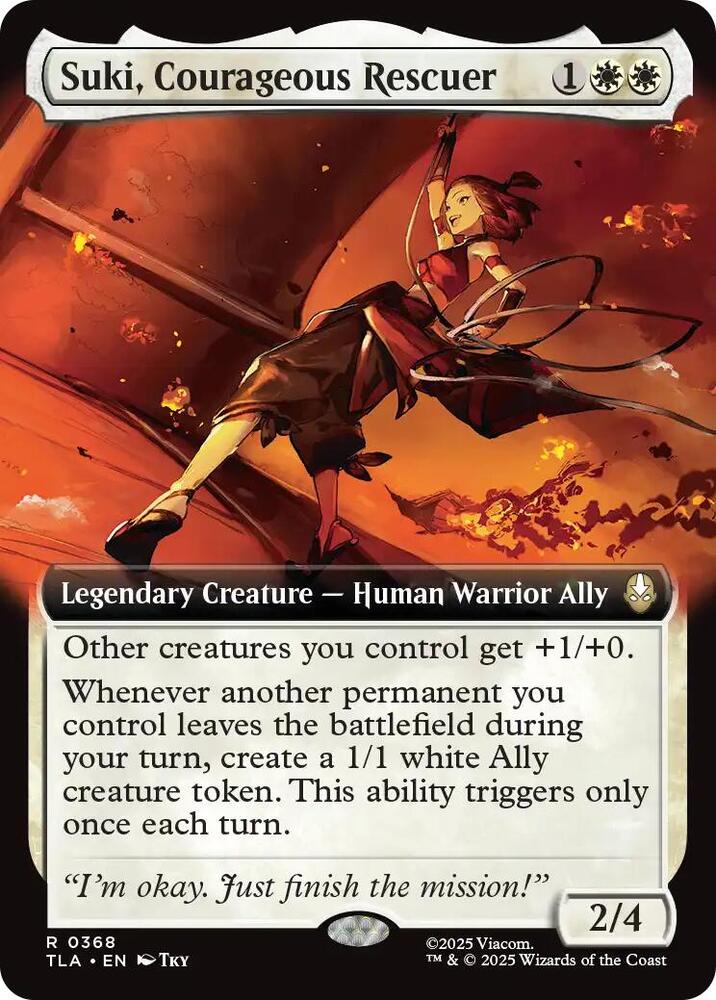 Suki, Courageous Rescuer (Extended Art)
