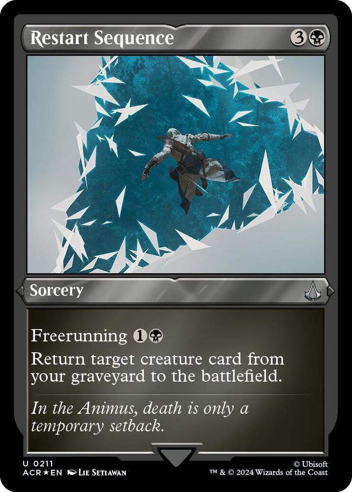 Restart Sequence (Foil Etched)