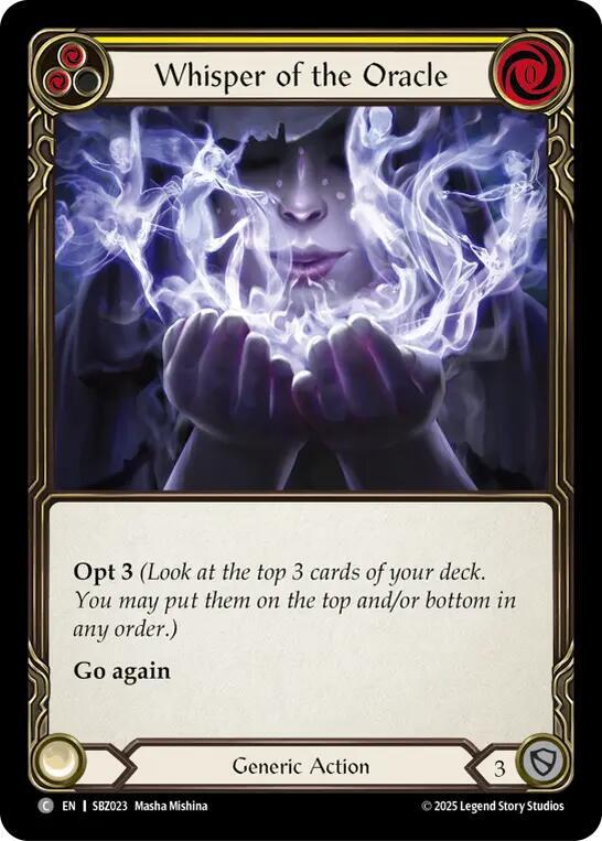 Whisper of the Oracle (Yellow)