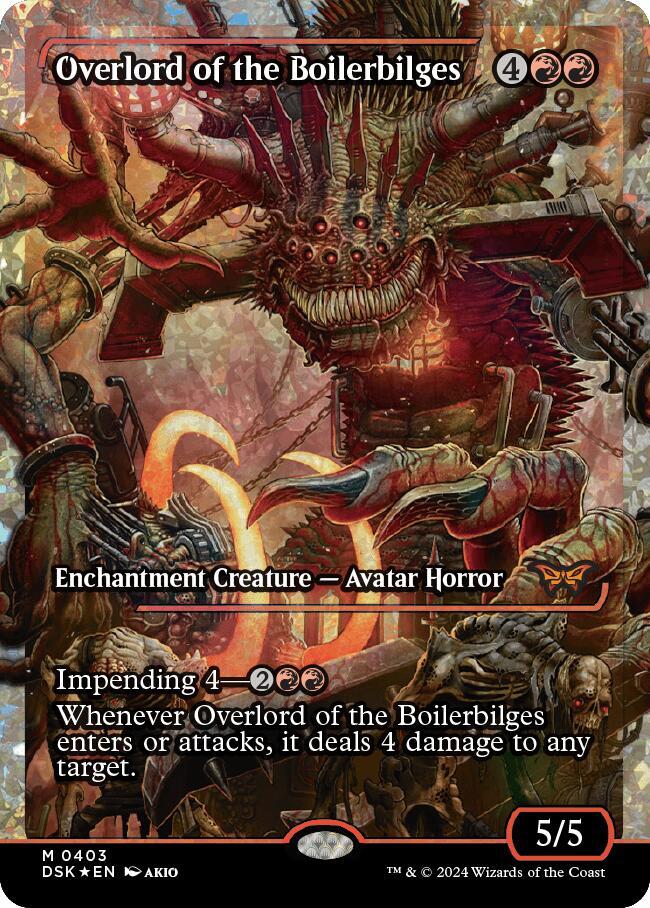 Overlord of the Boilerbilges (Showcase) (Fracture Foil)