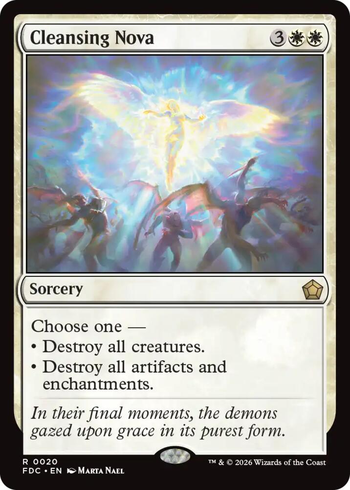 Cleansing Nova [Commander: Foundations]