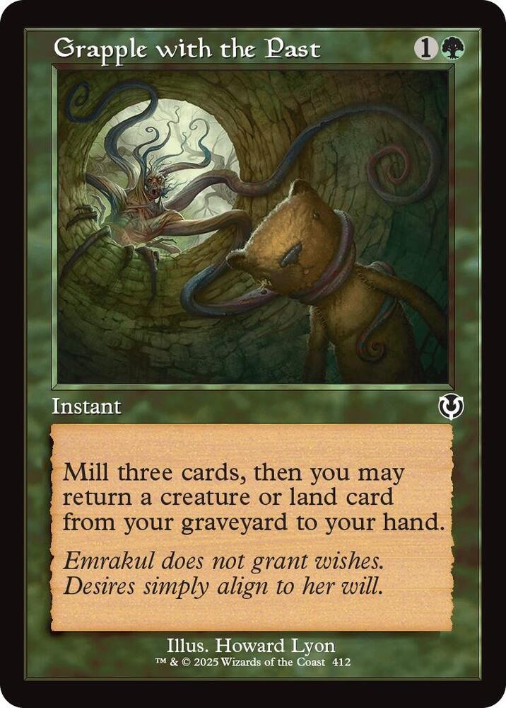 Grapple with the Past (Retro Frame)