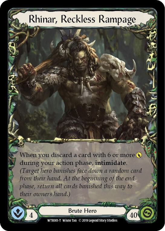 Rhinar, Reckless Rampage // Romping Club