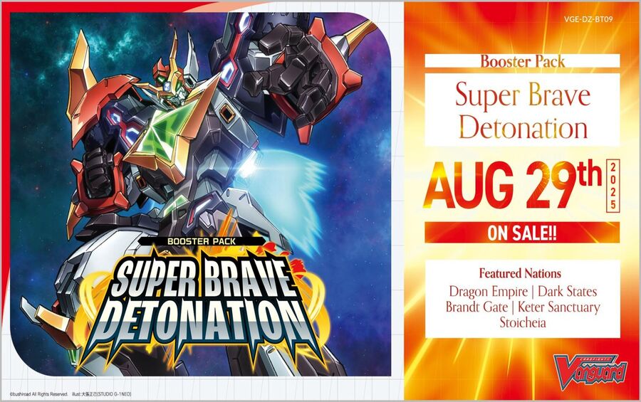 DZ-BT09 Super Brave Detonation - Booster Pack