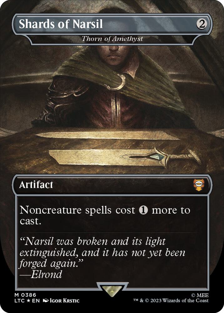 Shards of Narsil - Thorn of Amethyst (Surge Foil)