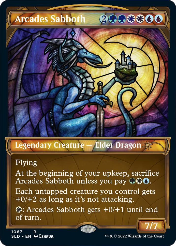 Arcades Sabboth (Stained Glass) (Textured Foil)