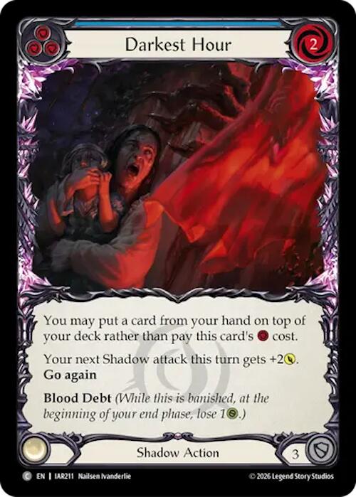 Darkest Hour (Blue) [Usurp the Shadow Throne]
