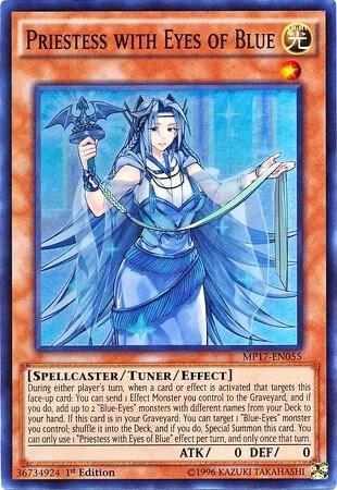 Priestess with Eyes of Blue