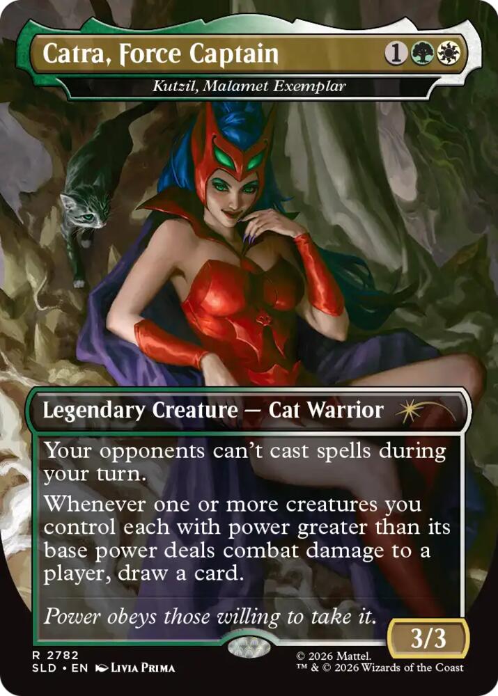 Catra, Force Captain - Kutzil, Malamet Exemplar [Secret Lair Drop Series]