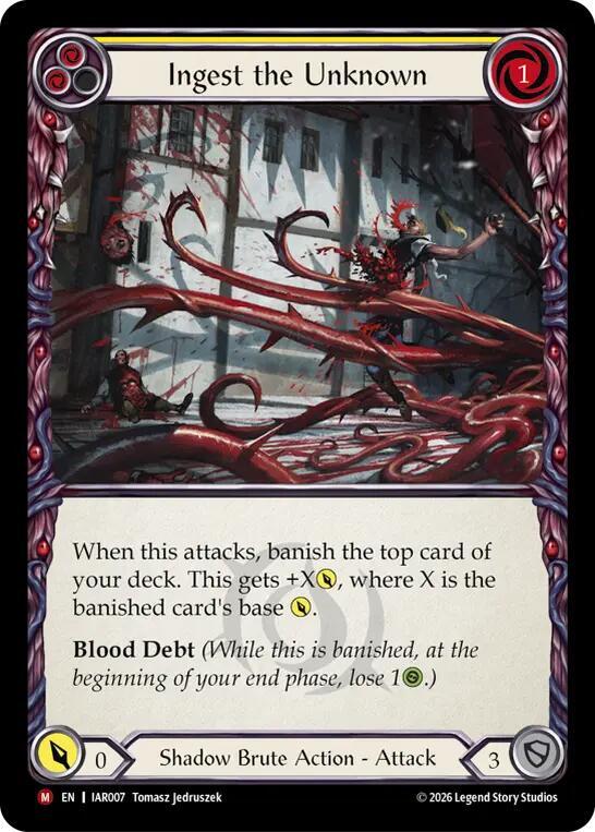 Ingest the Unknown [Usurp the Shadow Throne]