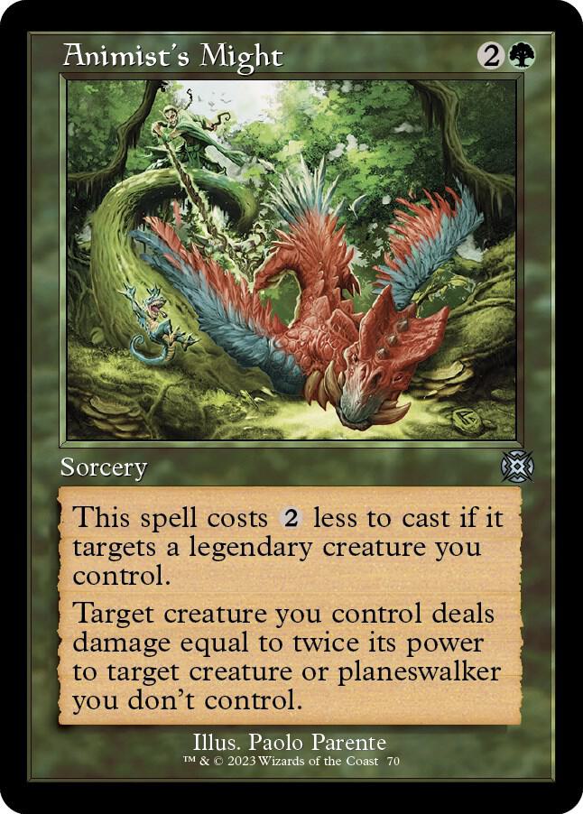 Animist's Might (Retro Frame)