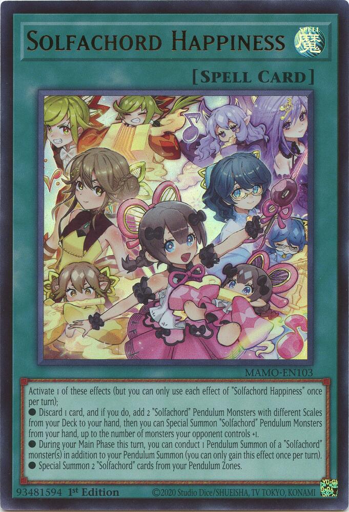 Solfachord Happiness [Magnificent Monsters]