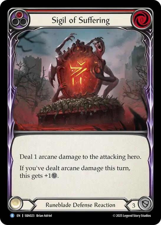 Sigil of Suffering (Red)