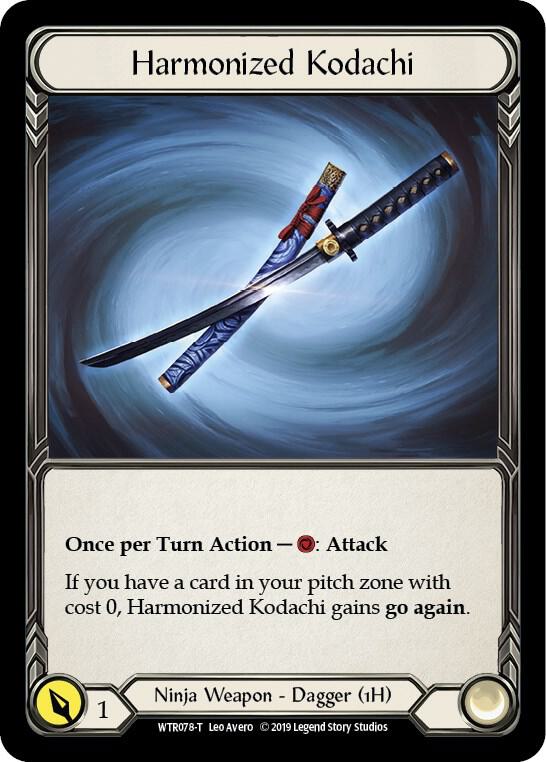 Harmonized Kodachi // Seismic Surge