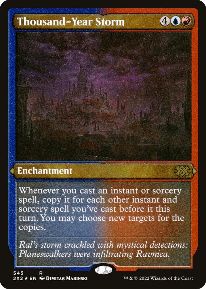 Thousand-Year Storm (Foil Etched)