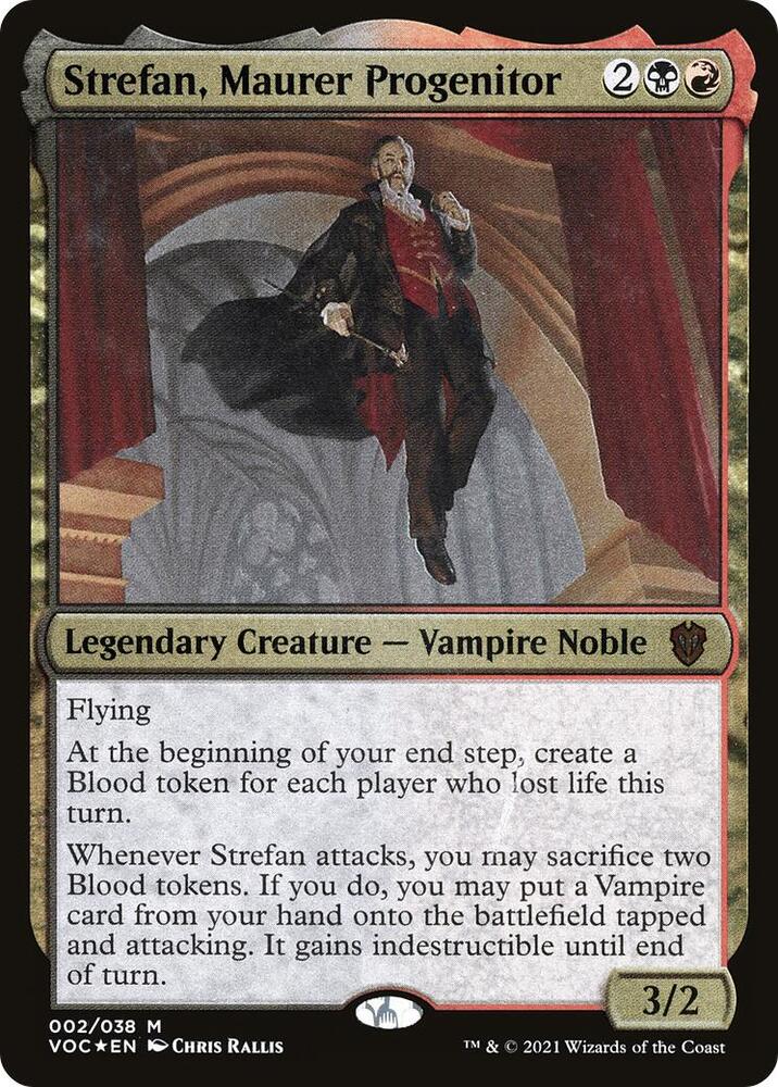 Strefan, Maurer Progenitor (Display Commander) - Thick Stock