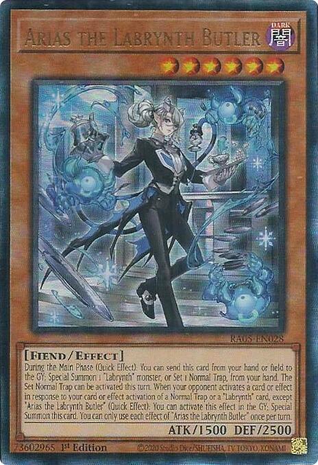 Arias the Labrynth Butler (Ultimate Rare)