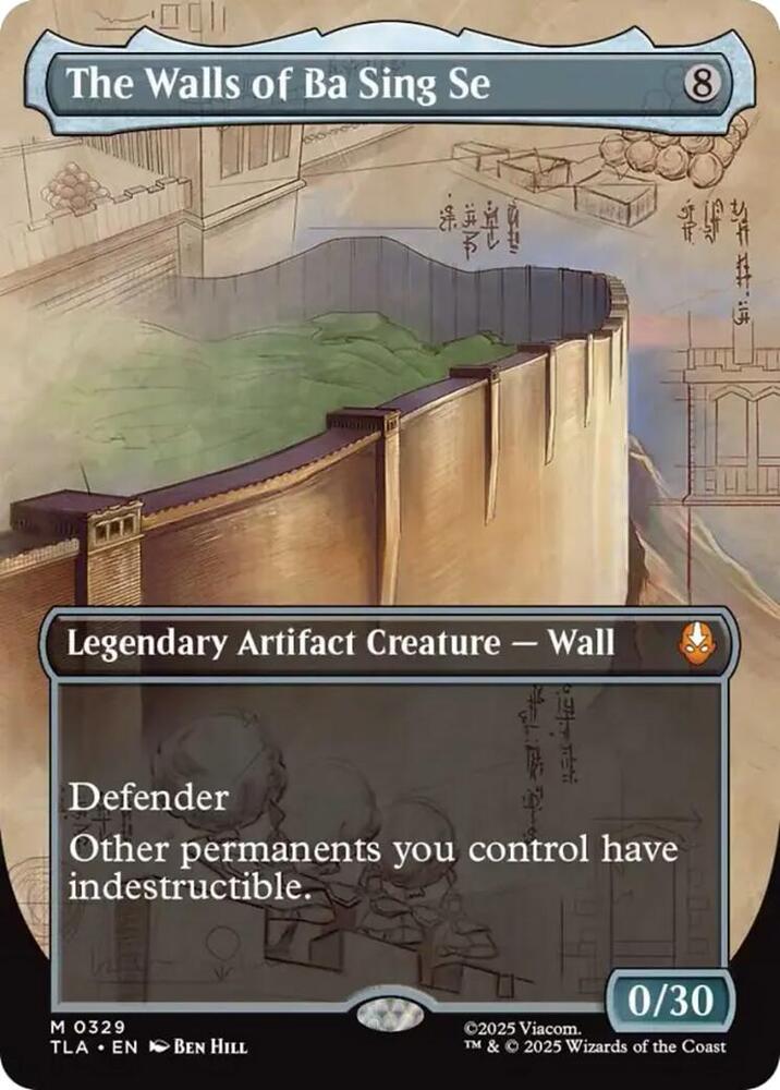 The Walls of Ba Sing Se (Borderless)