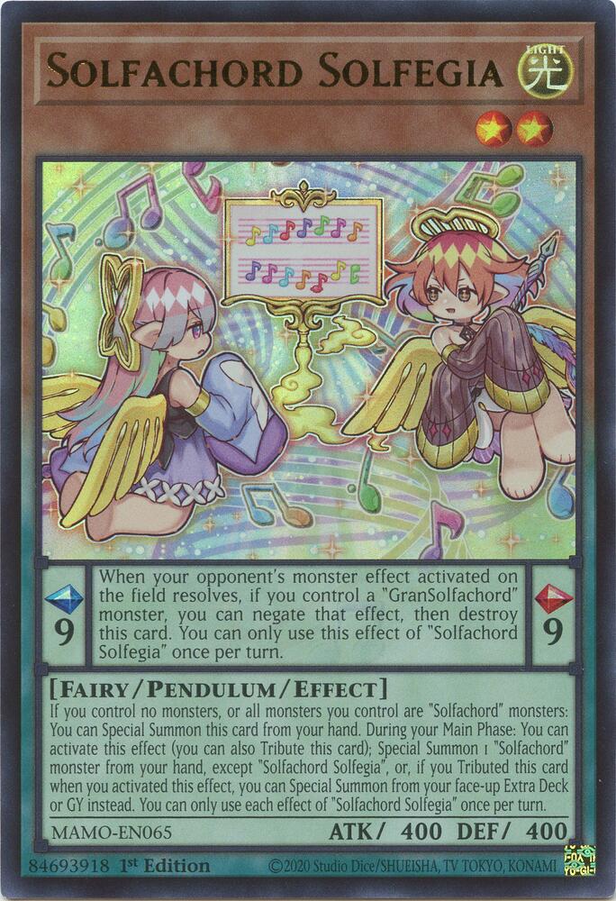 Solfachord Solfegia [Magnificent Monsters]