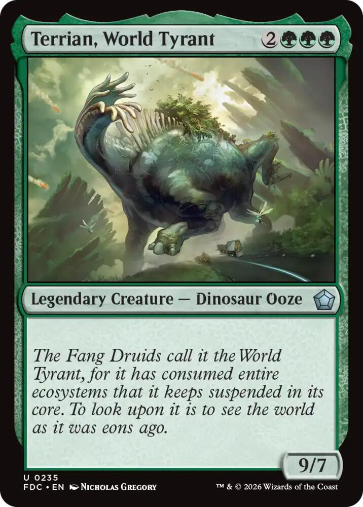 Terrian, World Tyrant [Commander: Foundations]