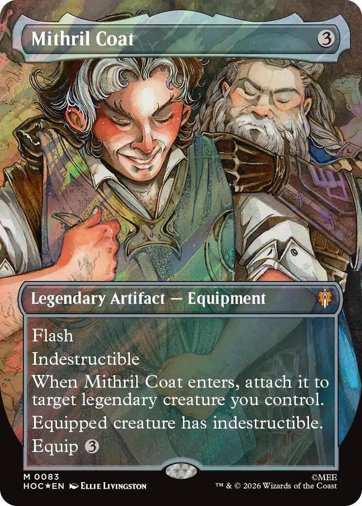 Mithril Coat (Borderless) (Surge Foil)