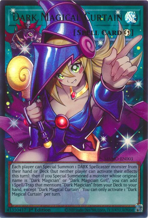 Dark Magical Curtain (Extended Art) [Magnificent Monsters]