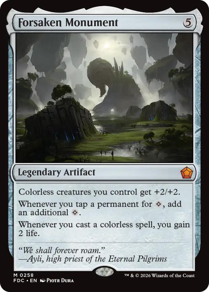 Forsaken Monument [Commander: Foundations]