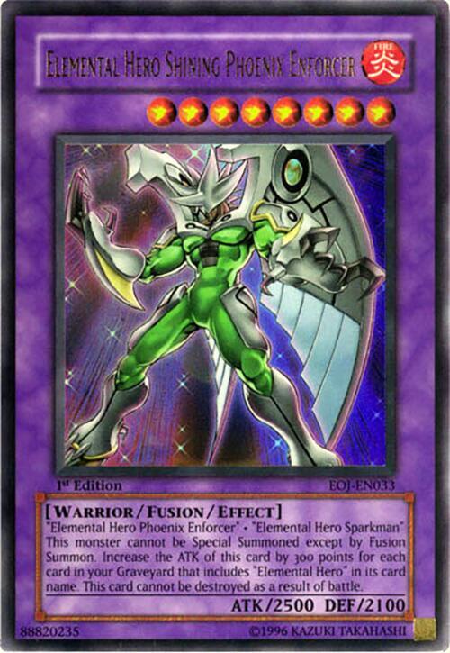 Elemental Hero Shining Phoenix Enforcer