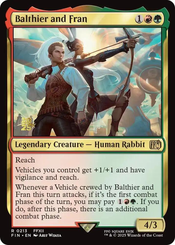 Balthier and Fran